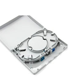 Boîte de Distribution murale pour Fiber optique FTTH, 4 ports 