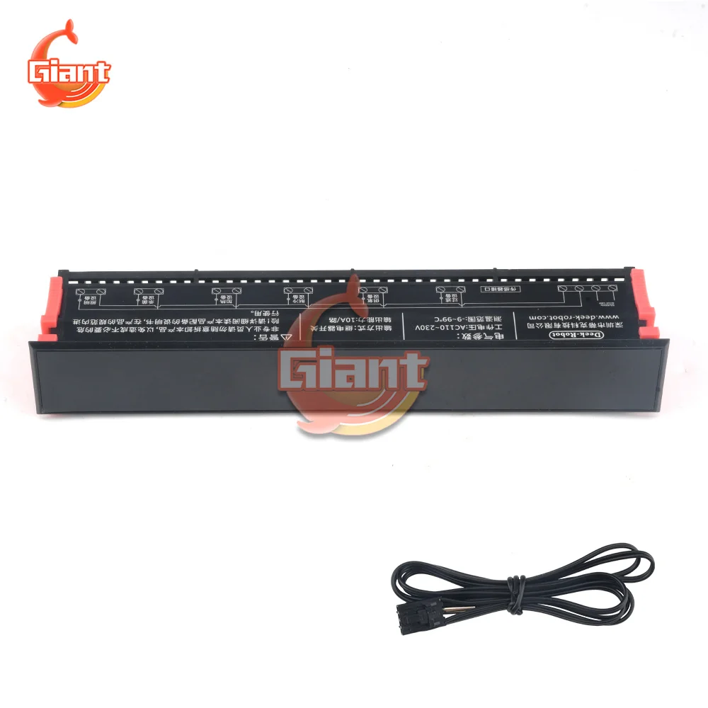 

AC 110-230v Aquarium Temperature Controller 6-way Relay Output