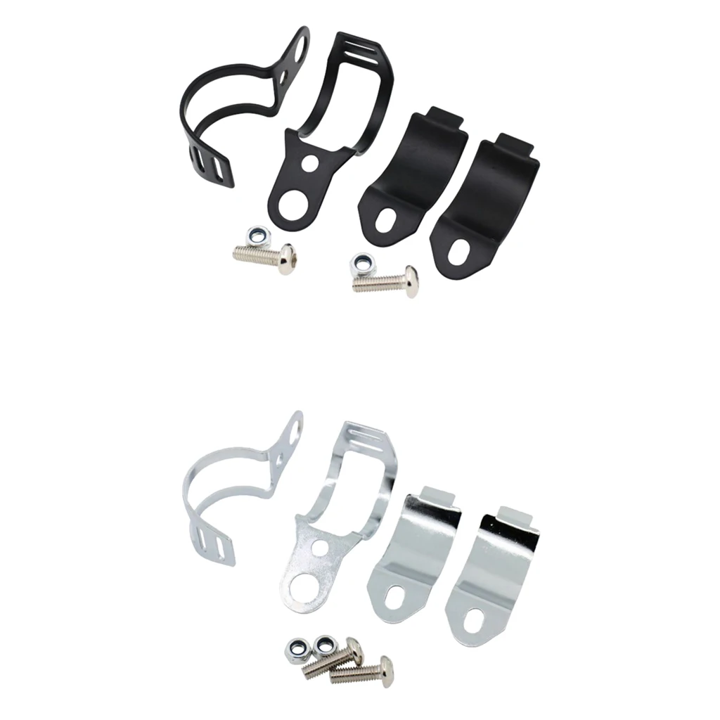 Motorcycle Turn Signals Fork Clamps Mount Light Holder Lamp Bracket  Fit for  28mm-41mm Fork Tubes