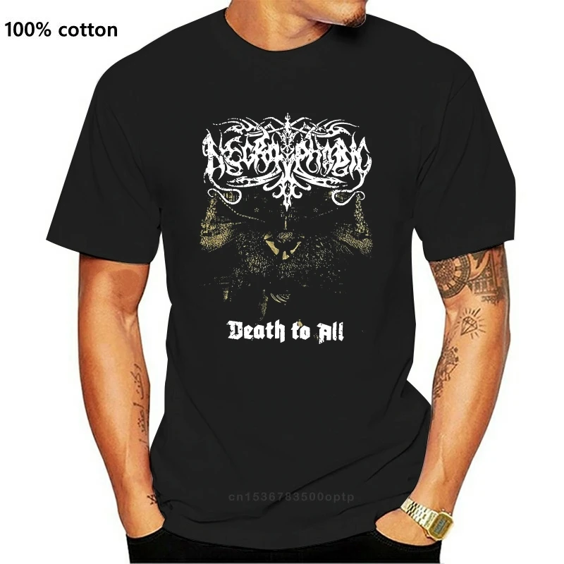 Футболка necrophodeath METAL BAND 2 Черная все размеры (1) | Мужская одежда