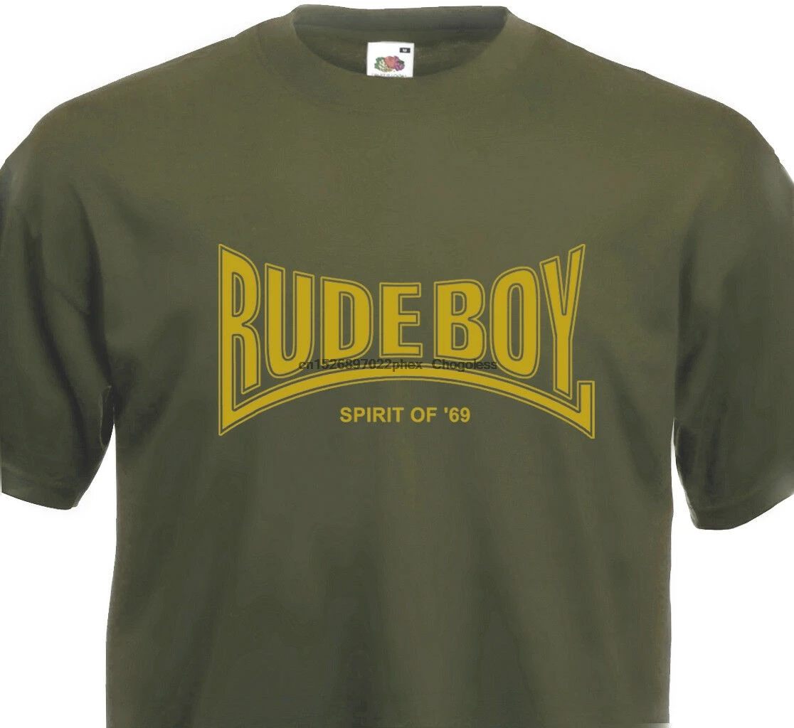 Футболка rude boy spirit of❩-ska trojan rocksteady панк skin 70-е Англия Великобритания |