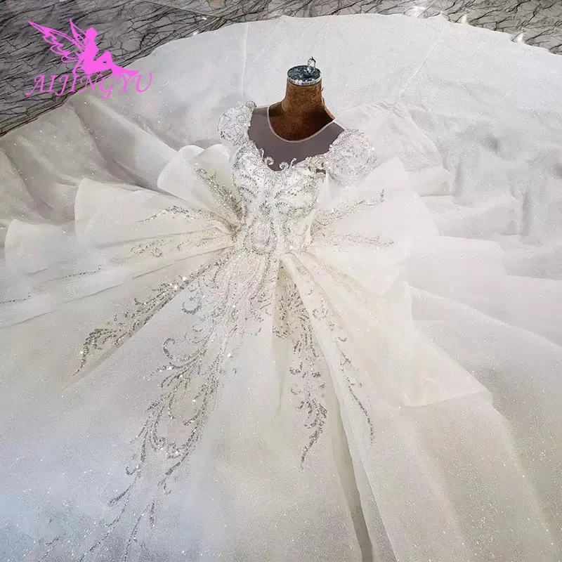 Aijingyu Dresses Made In Turkey Princess Style Lace Greece White Bridal