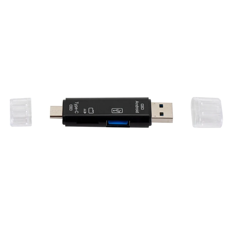 2 цвета все в 1 Usb кард-ридер высокоскоростной SD TF Micro SD кард-ридер Тип C USB C Micro USB память OTG кард-ридер