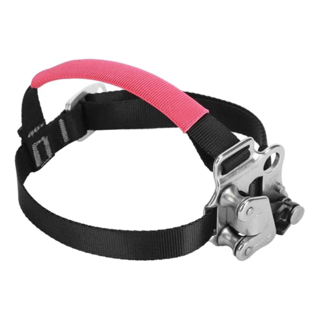 Left / Right Foot Climbing Ascender Riser Aviation Aluminum Tree Rock Climbing Fall Protection Equipment Gear