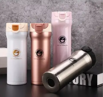 

ZORRI Premium Travel Coffee Mug Stainless Steel Thermos 500ML Tumbler Cups Vacuum Flask thermo Water Bottle Tea Mug Thermocup