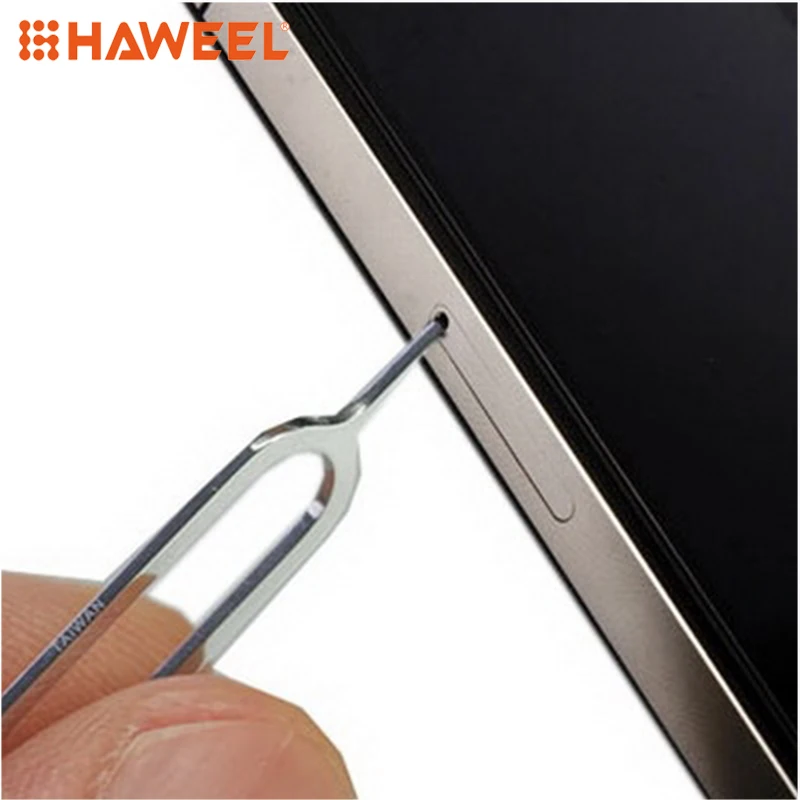 Держатель лотка для sim-карты HAWEEL для извлечения Pin-ключа для iPhone, Galaxy, huawei, Xiaomi, htc и других смартфонов