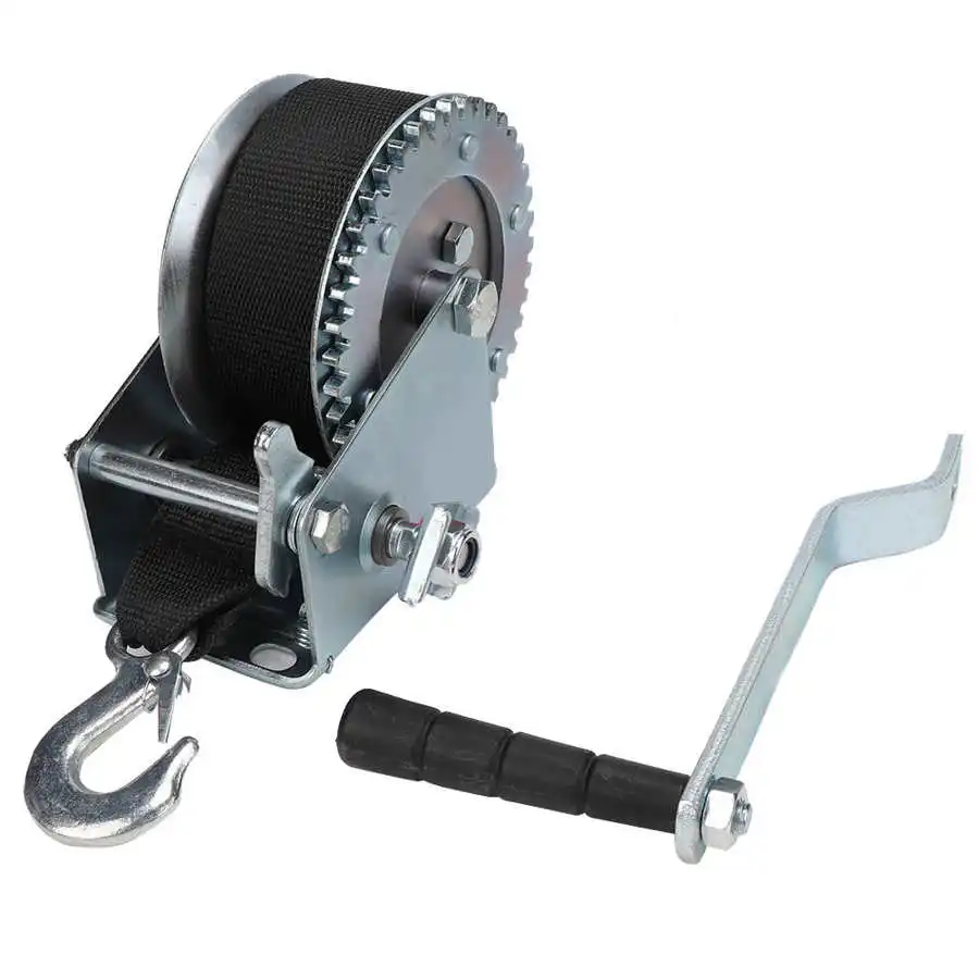 X-BULL Strap Hand Winch 1200lbs for Boat Trailer 