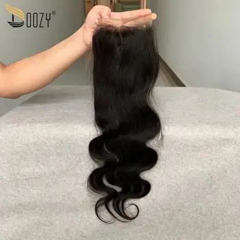 

Doozy Hair Brazilian Body Wave 4*4 Closure Virgin Human Hair