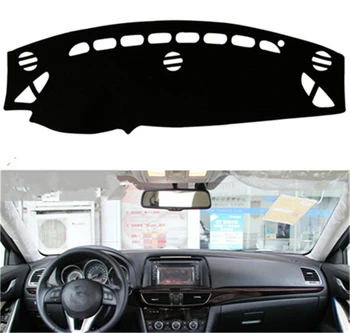 

Black Car Dashboard Cover For Mazda Atenza (2014-2016) 2015 Years Auto Sun Shade Pad Carpet Protector Dash Mat