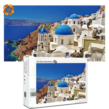 

Jigsaw Puzzles 1000 Pieces Wooden Assembling Picture Landscape Puzzle For Adults Children Games Home Decoration Kids Gift Toys
