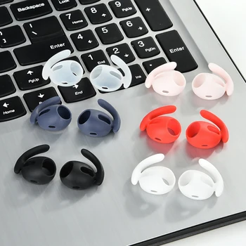 

Soft Silicone Earbuds Headphone Earpods Cover Eartip Ear Wings Hook Cap for Airpods Pro Bluetooth Earphone 3Pair