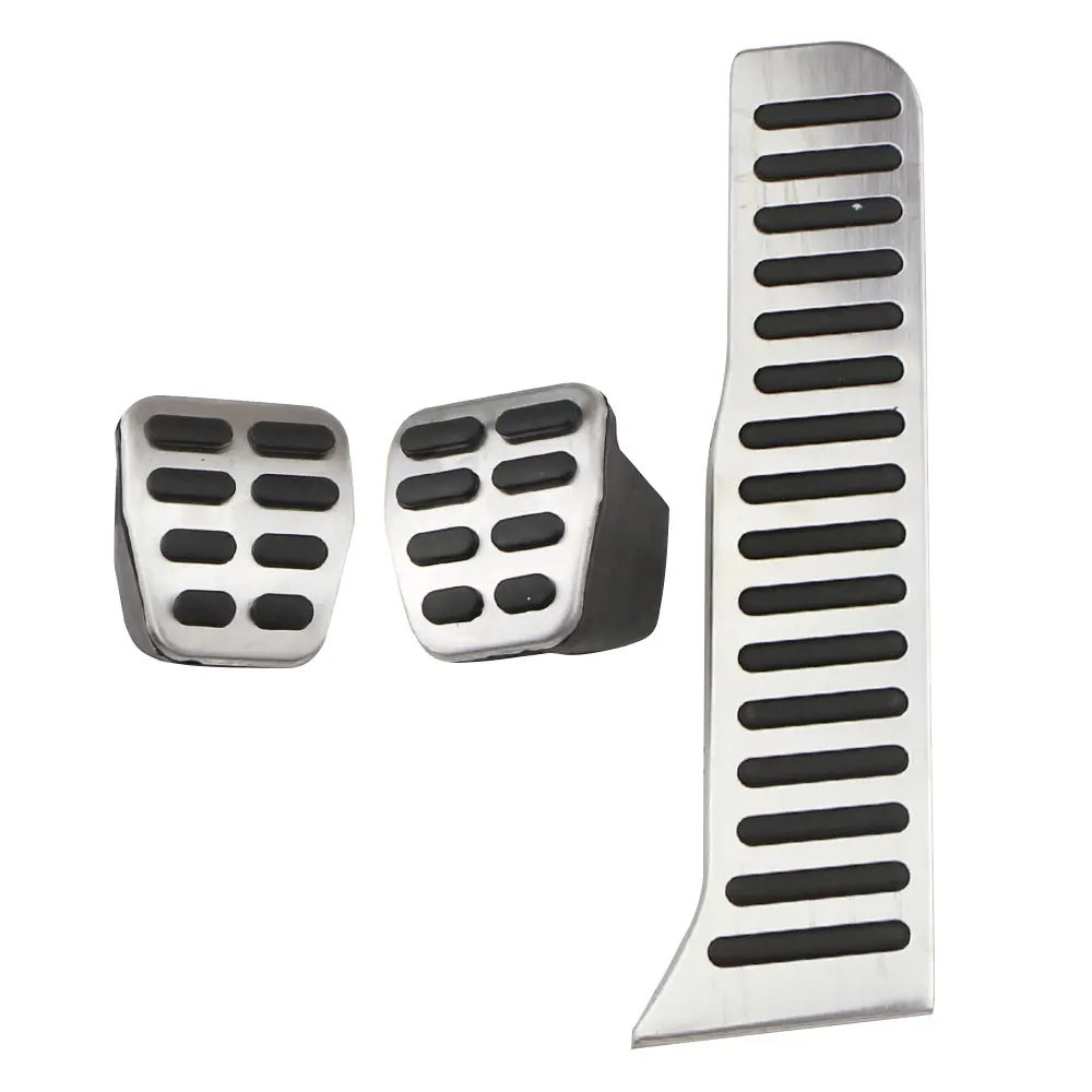 Car Pedals Pedal Cover Stainless Steel for Volkswagen VW CC Passat B6 B7 R36 R-line Skoda Superb AT MT LHD