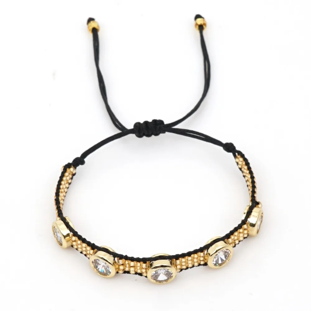 Go2boho Mexico Bracelets For Men Gold MIYUKI Bracelet Women Crystal Pulseras Mujer Moda Diy Jewelry Armband Wholesale