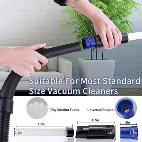 Dust Cleaning Sweeper Dusty-Brush Straw-Tube Vacuum-Cleaner Dust-Dirt-Remover Multifunction Portable Universal Tool Accessories