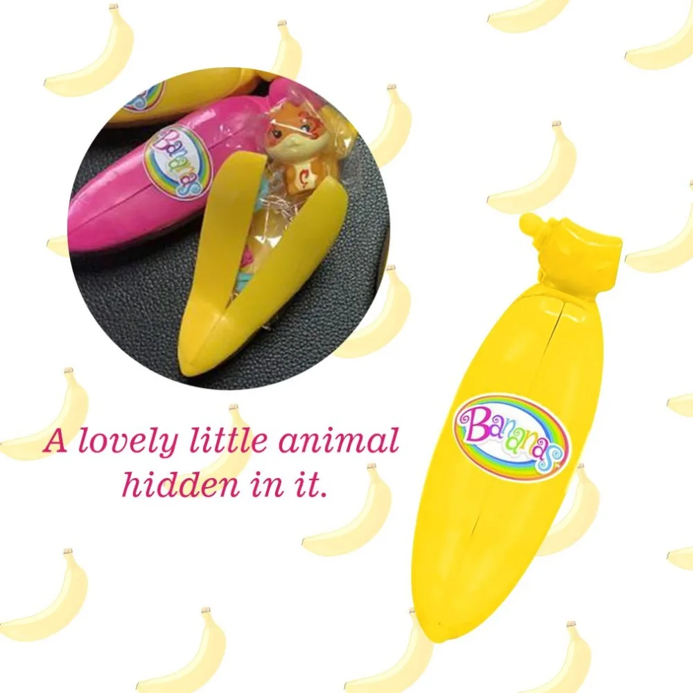 Забавные бананы коллекционная игрушка 3-Pack связка сюрприз банан пластиковая игрушка для детей играть в игры взрослые расслабить стресс игрушки