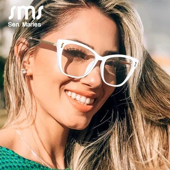 

Vintage Cat Eye Glasses Frames Women Anti-blue light Glasses Frames Men Eyeglasses Optical Frames Computer Glassess Eyewear