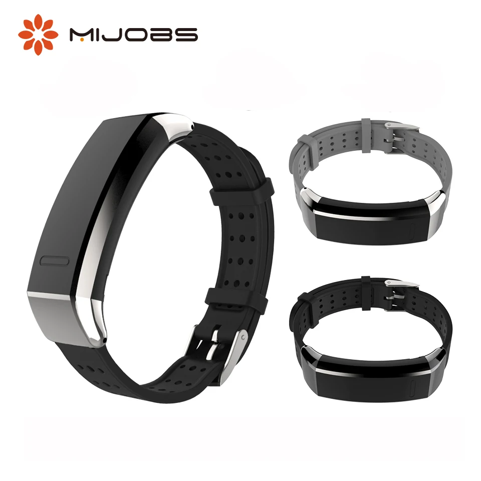 Wrist-Strap Silicone Bracelet for Huawei Band 2-pro/B19/B29 Sports