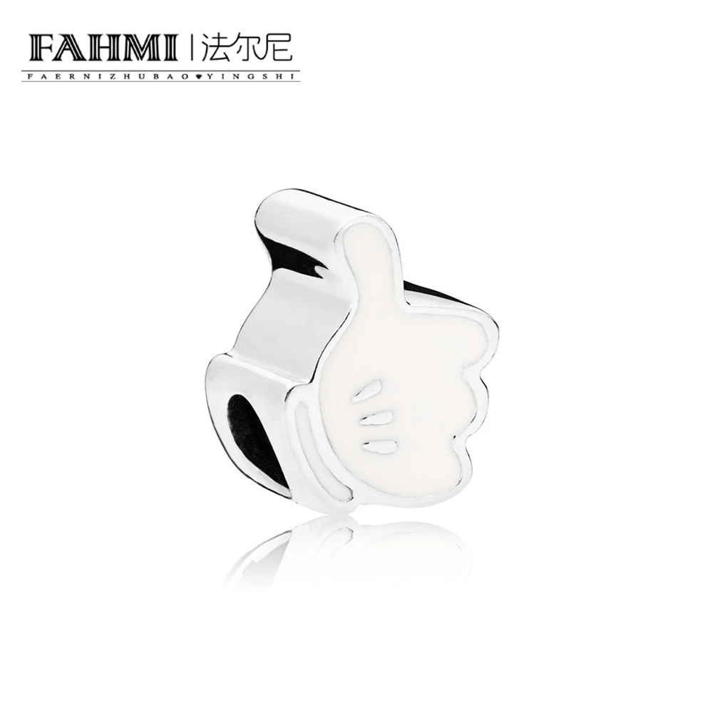 FAHMI 100% Стерлинговое Серебро 925 пробы 1:1 Аутентичные 797179EN12 знаковые перчатки