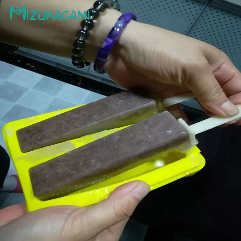 1 шт. 2. Силиконовая форма для изготовления мороженого домашнее мороженое палочка для леденца, креативная Нетоксичная коробочка для мороженого