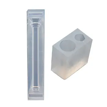 

2Pcs/Set Magic Wand Devil Horns Silicone Resin Epoxy Mold for DIY Crafts Hair Clip Casting Mould Jewelry Making Tools