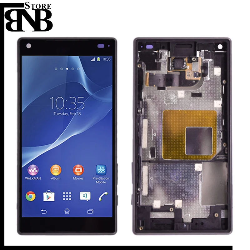 

Original For Sony Xperia Z5 Compact Z5 Mini LCD Display and Touch Screen Digitizer Assembly with frame free shipping