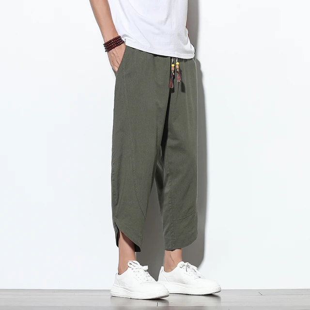 メンズカジュアルパンツ 丈夫なコットン生地 ふくらはぎの長さ 伸縮性のあるウエスト スウェットパンツ ストリートウェアスタイル ファッション22 Aliexpress メンズ服 メンズカジュアルパンツ 丈夫なコットン生地 ふくらはぎの長さ 伸縮性のあるウエスト スウェットパンツ ストリートウェアスタイル ファッション22 Aliexpress メンズ服