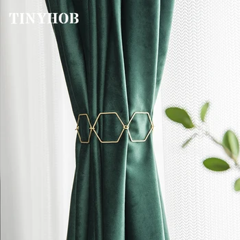 

Brass Curtain Holdback Strap Simple Curtain Accessories Home Decor Metal Curtain Tie Buckle Length 30cm/11.81''