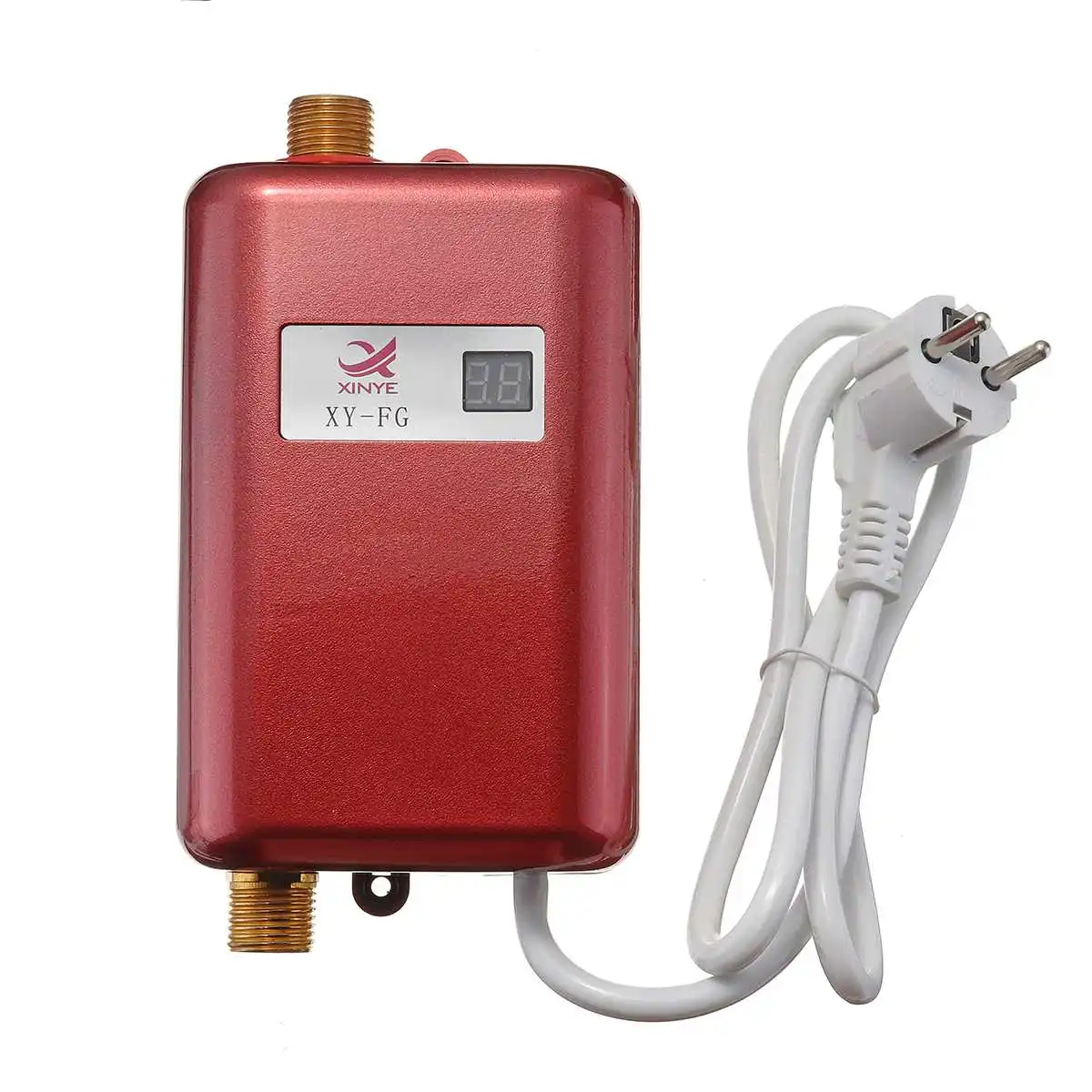 

3400W 3 Seconds Heating Mini Electric Tankless Instant Hot Water Heater Kitchen Faucet Tap Temperature Display for Kitchen Showe