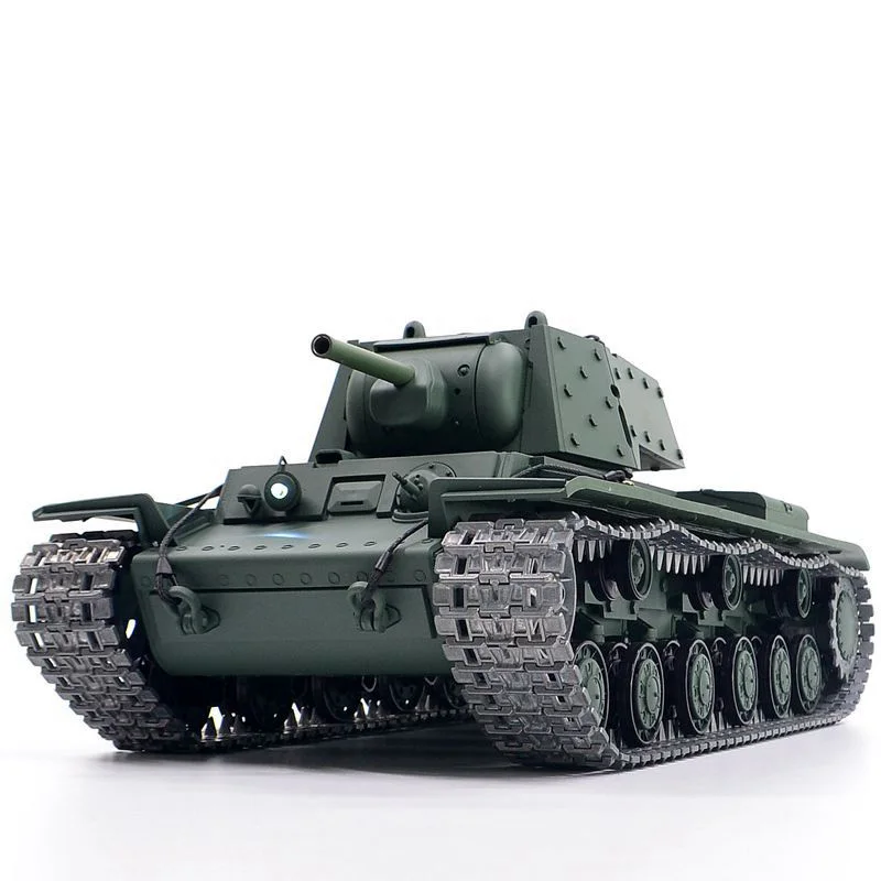 Версия 6 1/16 детский бронированный автомобиль KV1 с дистанционным управлением