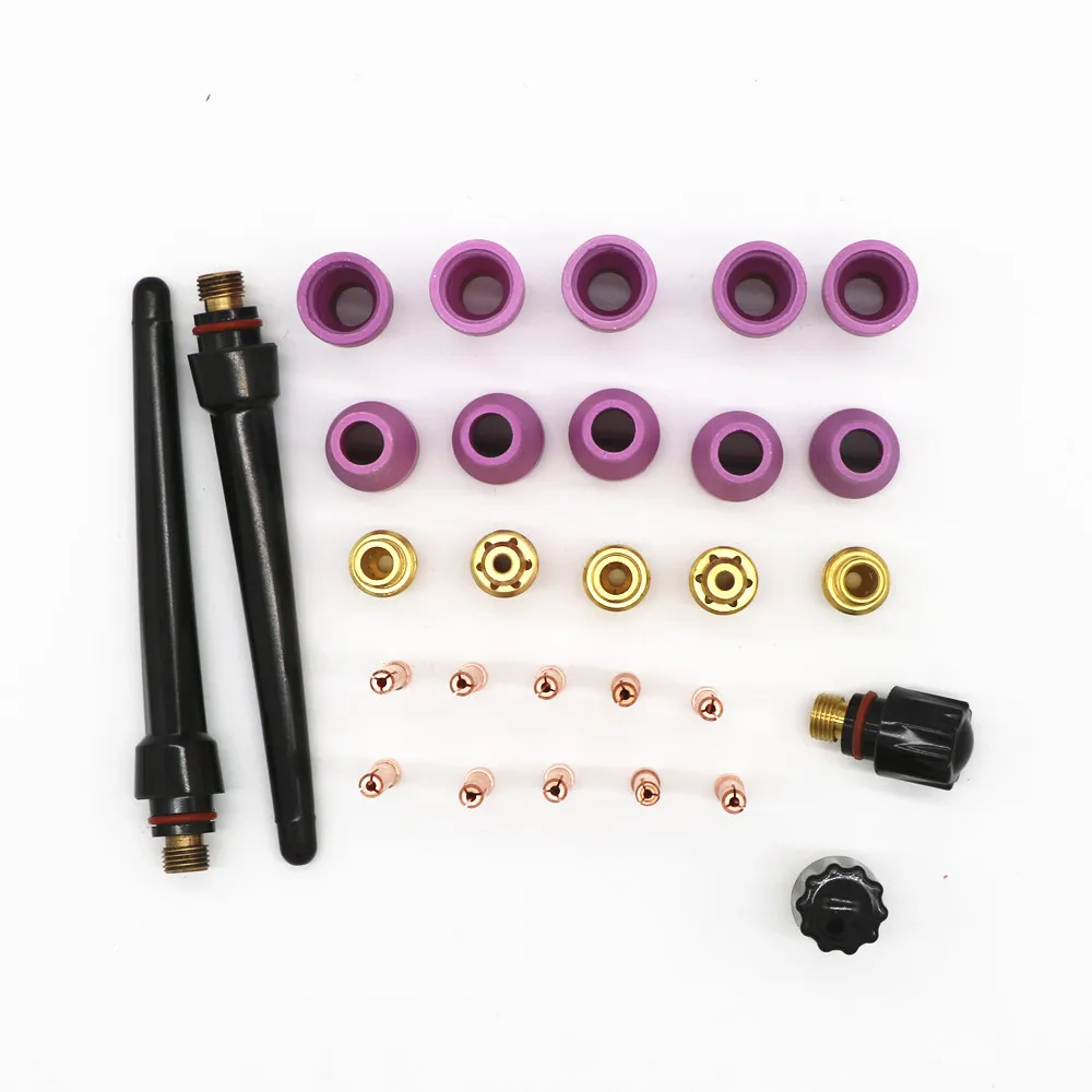 Костюм QQ150 TIG аргоновая Сварка troch sccessories цанговый Корпус 9*30 керамическая насадка