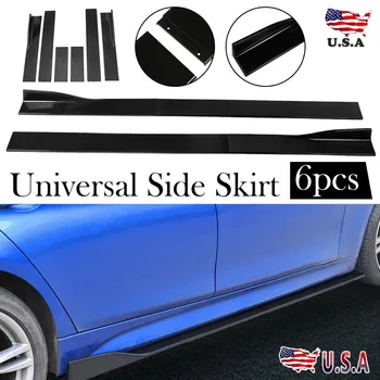 

For HONDA For Civic For Accord 10th 1 Set Universal Car Side Skirt Extensions Side Skirt Bumper Splitters Wnglet Mayitr
