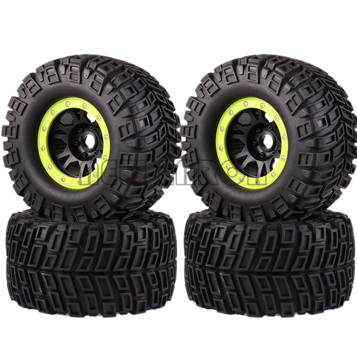Новые ENRON 4 шт. 17 мм шестигранные колеса и 170 мм шины для RC 1/8 Monster Truck HPI Savage Flux HSP Traxxas HPI LOSI HSP NANDA - Цвет: C