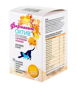 

Farmavit Farmavit ASSET vitamin-mineral complex for cats and kittens Astrafarm