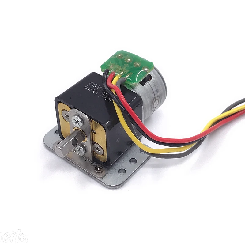10mm DC5V 2-phase 4-wire Micro Full Metal Gearbox Gear Stepper Motor Robot Car 