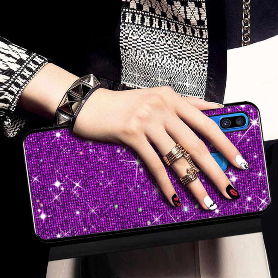 Роскошный мягкий силиконовый чехол для samsung Galaxy A50 A30 S8 S9 S10 Lite A8 A9 J7 J5 J3 A5 J4 J6 A7