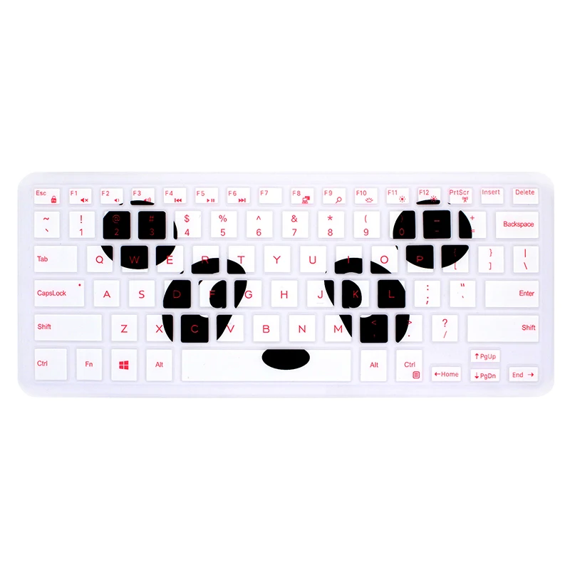 Panda Клавиатура ноутбука кожного покрова для Dell Inspiron 13 5000 7000 серии 5368 i5378 7370 7373 7368 7378 Inspiron 15 5568 5578 7568 7570 - Цвет: Panda