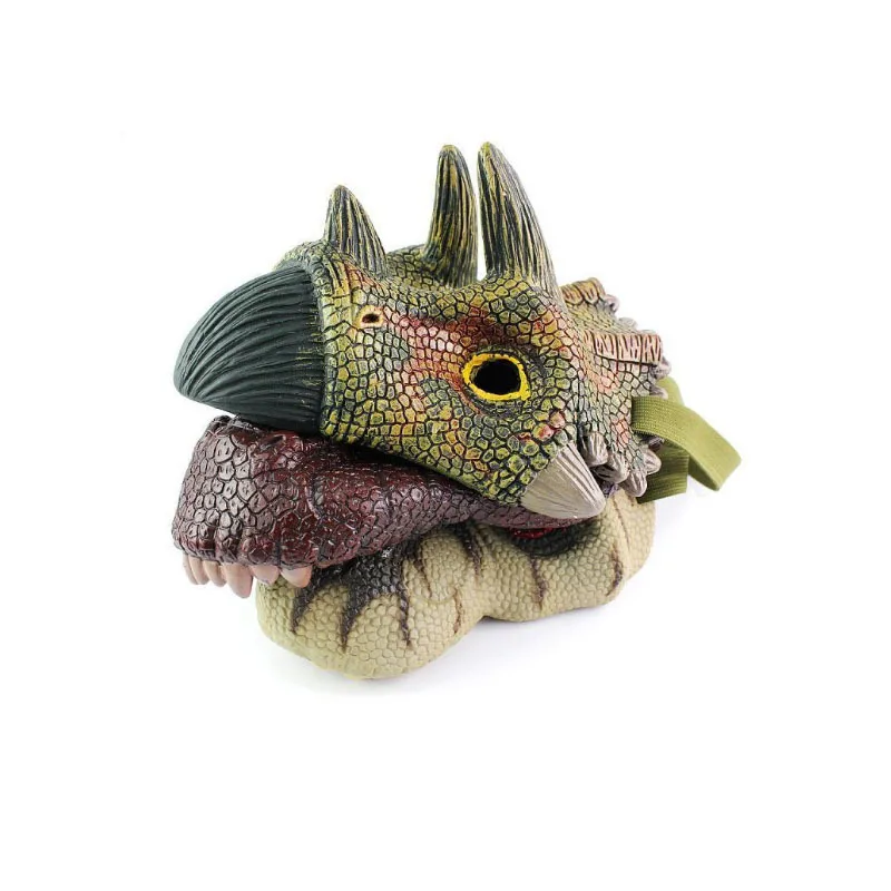 

Mask Triangular Dinosaur Children Model Halloween Trick Non-T-Rex Model Dragon for Kids Non-
