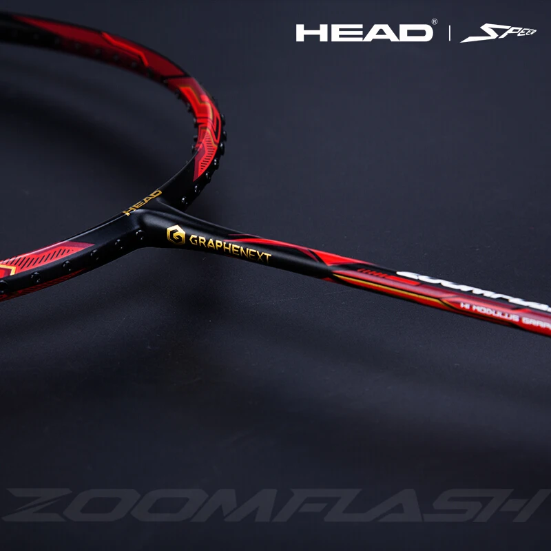 Ракетка для бадминтона Zoomflash 4u легкая тенниска из углеродного волокна с крышкой