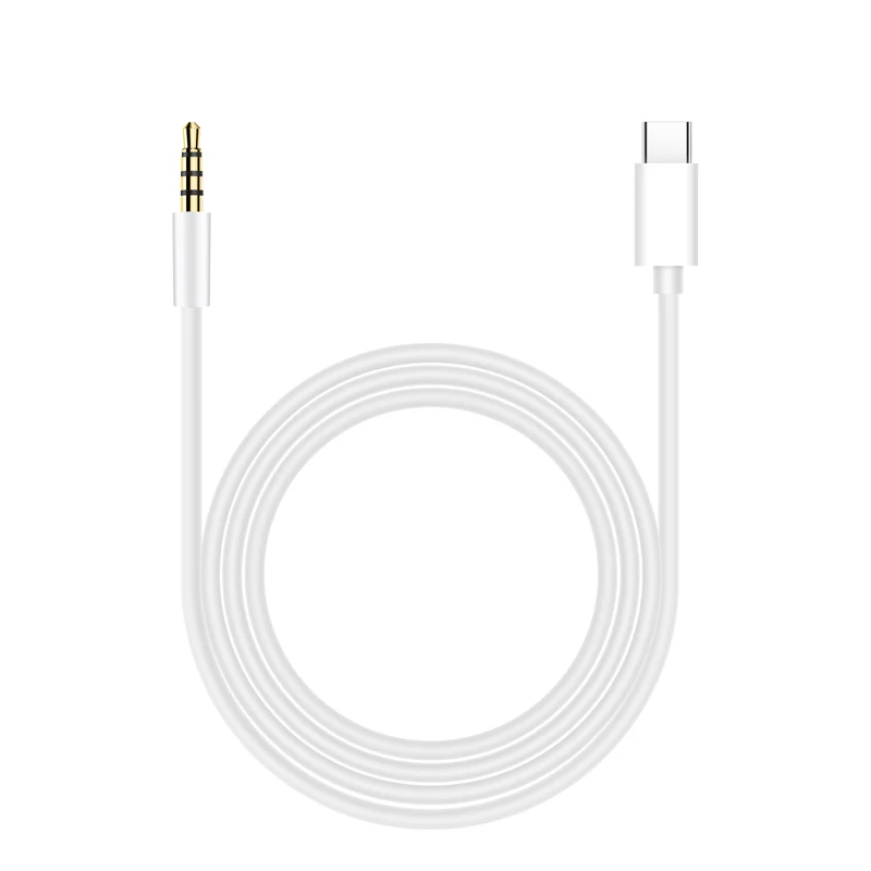 1 метр 3 5 мм AUX аудио музыкальный кабель автомобильный шнур для USB C телефонов и