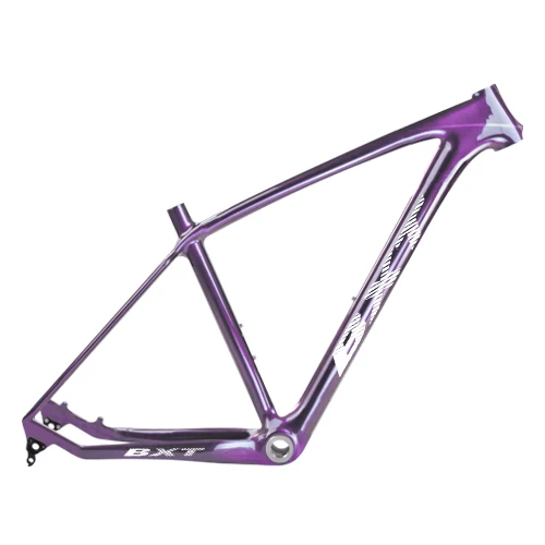 17 5 Yellow glossy Новинка T800 углеродное волокно MTB рама 29er BSA 36K матовая/глянцевая 29 дюймов рама карбоновая для горного велосипеда 142*12 или 135*9 мм велосипедная Рама - Цвет: 17 5 Yellow glossy