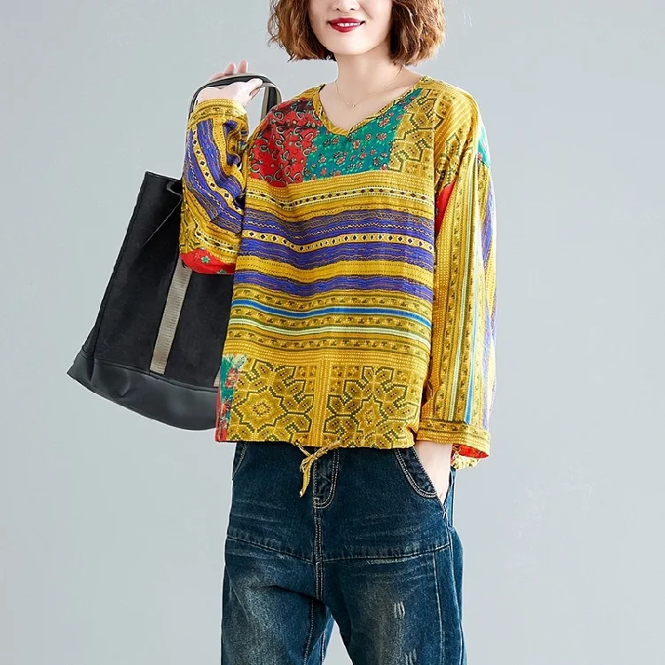 Корейский стиль хлопок плюс размер винтажная Осенняя Повседневная Свободная футболка женская футболка Женская футболка одежда Топы уличная