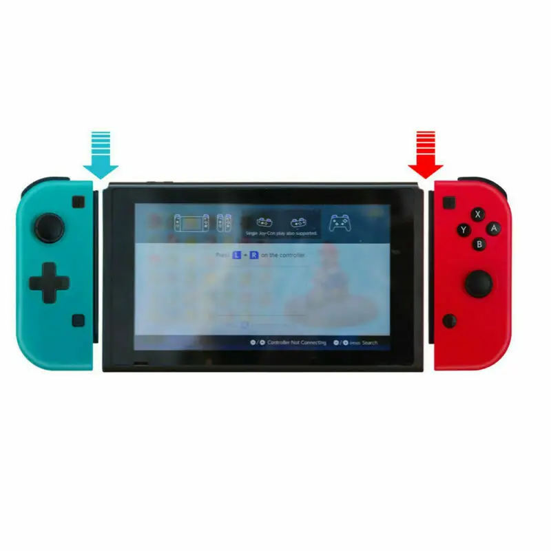 Синий+ красный беспроводной Bluetooth V3.0 геймпады джойстик для NS Nitendo Switch Pro контроллер