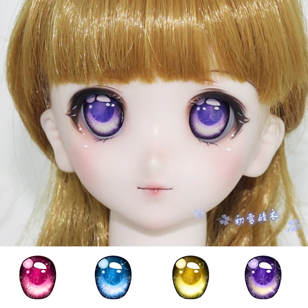 Estartek 1/6 1/4 1/3 акрил галактика аниме глаза для BJD SD DD куклы фигурку DIY 16 20 22 24 мм |
