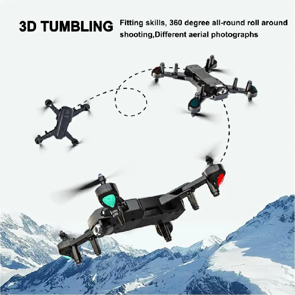 4K L103 Rc Helicopters Camera Wifi Fpv Drone Gps Drone Altitude Hold 2.4g Optical Flow Position Drone Camera Rc Toys For Kid