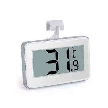 

Household High-Precision Waterproof Electronic Thermometer Refrigerator Temperature Frost Alarm