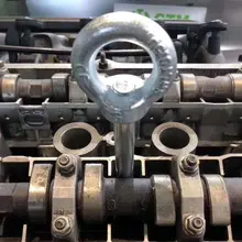 Автомобиль подлинный буксировочный глаз шарнирная петля крюк двигателя трейлер тяги гаджет для X5 X6 X1 094D