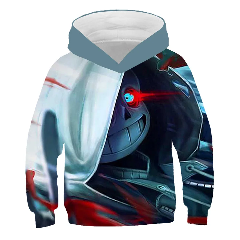 Новинка Детская толстовка худи для косплея по мотивам игры Undertale с изображением