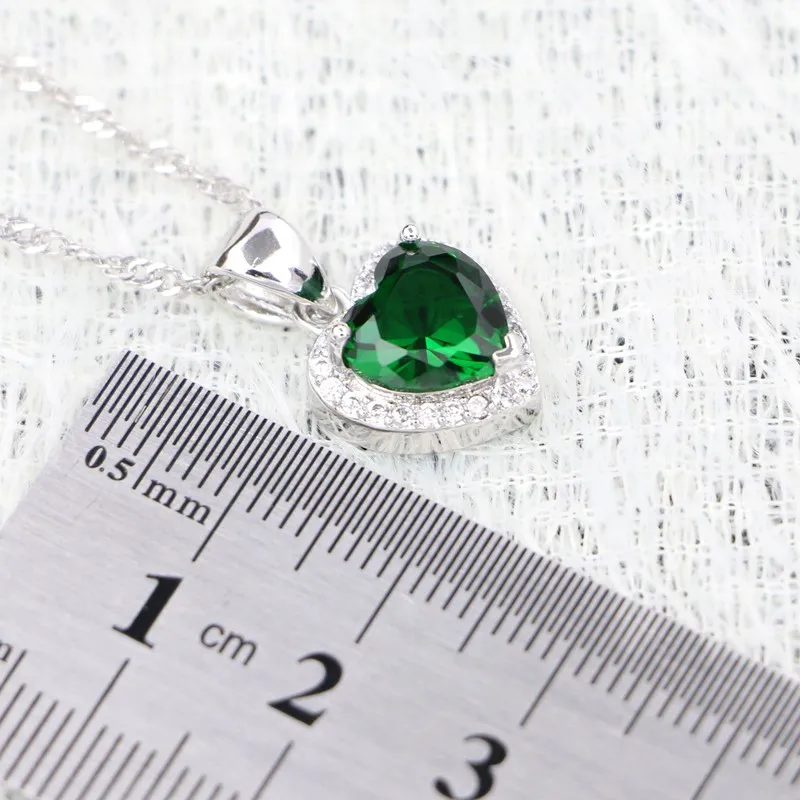 Pendant necklace silver necklace silver pendant heart pendant necklace for women
