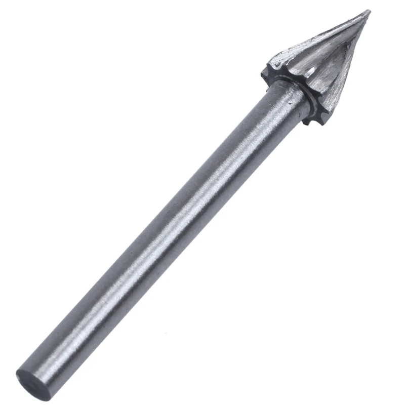 

20Pcs Hss Rotary Burrs File Grinder 3mm Shank Rotary Rasp Drill Bits Woodworking Carving Burrs Milling Cutter Engraving Tool