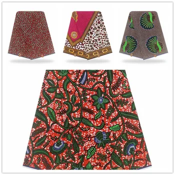 

Factorg price new batik 100% cotton original wax fabric 2020 african print fabric for wedding dress tissue african fabric F207-5